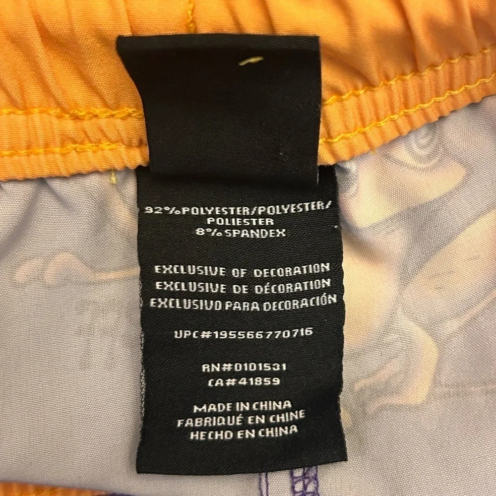 NEFF Men's Frog Magic Graphic Swim Shorts Size XL